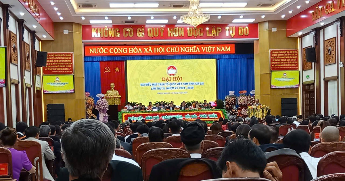 พิธีเปิดการประชุมสมัชชาจังหวัดครั้งที่ 11 ของแนวร่วมปิตุภูมิเวียดนาม