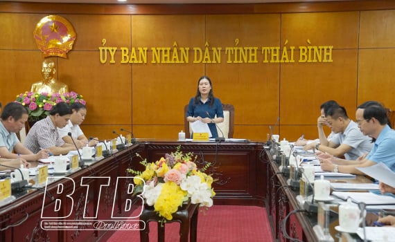 UBND tỉnh họp nghe Sở Khoa học và Công nghệ báo cáo về dự toán kinh phí nhiệm vụ khoa học, công nghệ