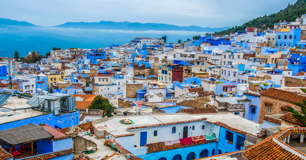 Colorful cities in Morocco make tourists fall in love and forget the way home