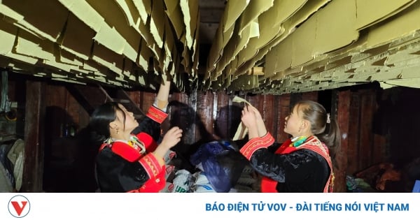 Bewahrung des traditionellen Papierherstellungsberufs der Red Dao, Cao Bang