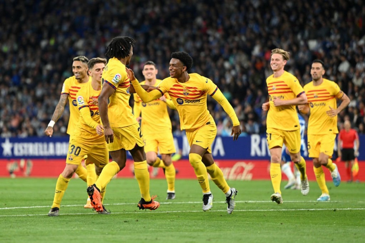 Barca won La Liga 202223 4 rounds early