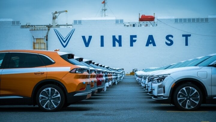 VinFast's revenue increased dramatically in the second quarter of 2023, with profits showing positive signs. (Photo: Vinfast).