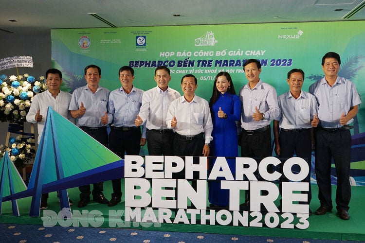 Bepharco Ben Tre Marathon 2023 발표 기자 회견