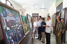 23 works of art about the land and people of Cam Lo will be displayed.