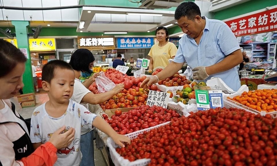 Trung Quốc lại rơi vào giảm phát