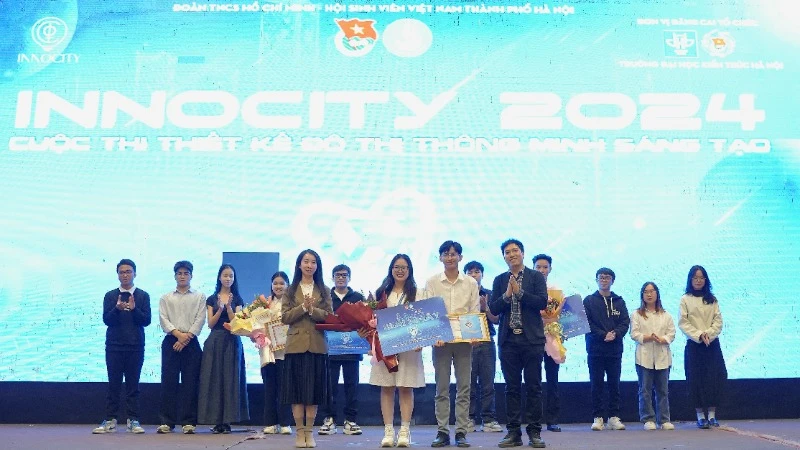 Hanoi University of Science and Technology won the smart creative urban design competition