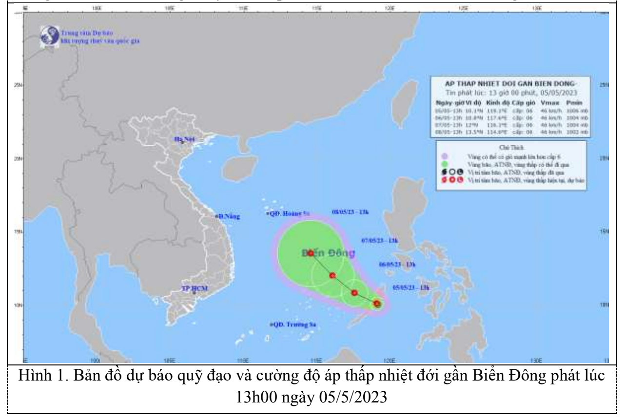 Giữa cao điểm nắng nóng, TP.HCM có mưa, gần Biển Đông có áp thấp nhiệt đới - Ảnh 2.