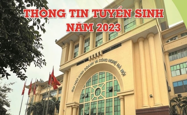 Thông tin tuyển sinh Trường Đại học Kinh doanh và Công nghệ Hà Nội năm 2023