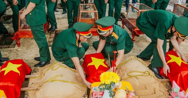 라오스에서 16명의 순교자 유해가 모인 장례식과 매장식이 거행됐다.