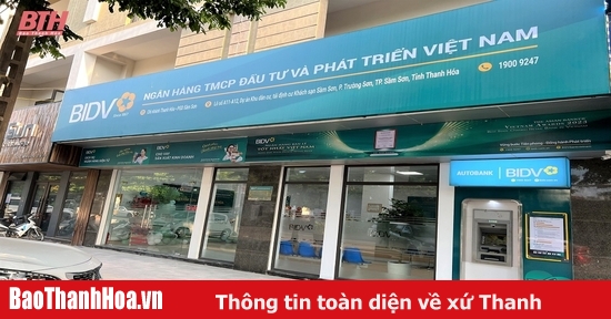 افتتحت شركة BIDV Thanh Hoa مكتب معاملات Sam Son في موقع جديد