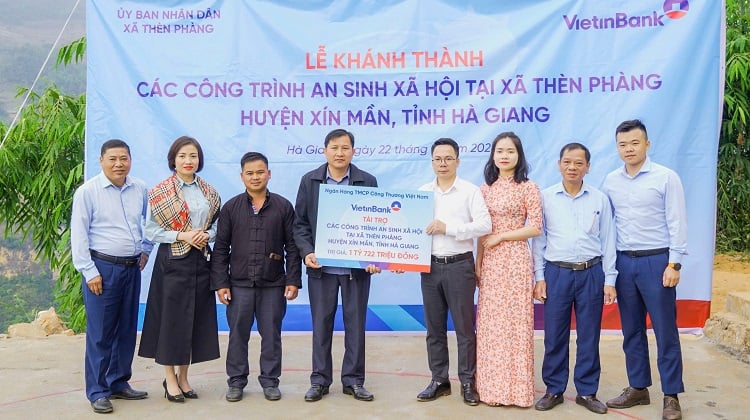 VietinBank tài trợ hơn 1,7 tỷ đồng an sinh xã hội tại Hà Giang