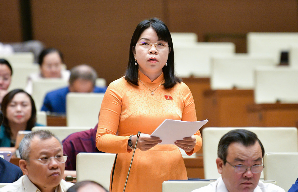 Đại biểu Nguyễn Ngọc Xuân (Đoàn đại biểu Quốc hội tỉnh Bình Dương) - Ảnh: Quochoi.vn