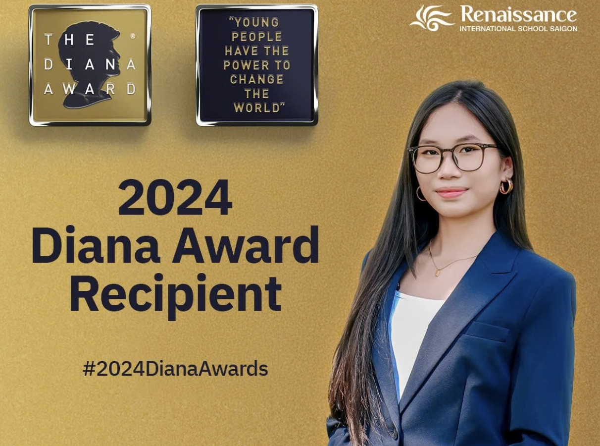 Cô gái 17 tuổi Việt Nam đạt giải thưởng danh giá The Diana Award 2024