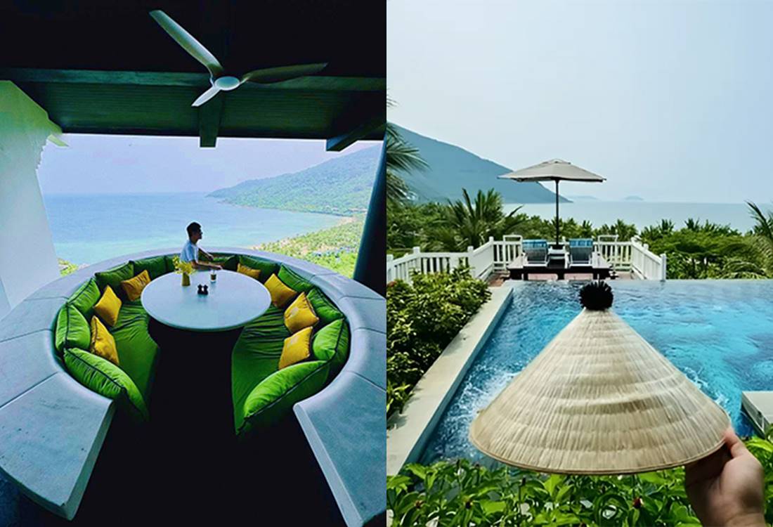 Jimmy Lin muestra fotos de sus viajes y vacaciones en Vietnam. Foto: Weibo