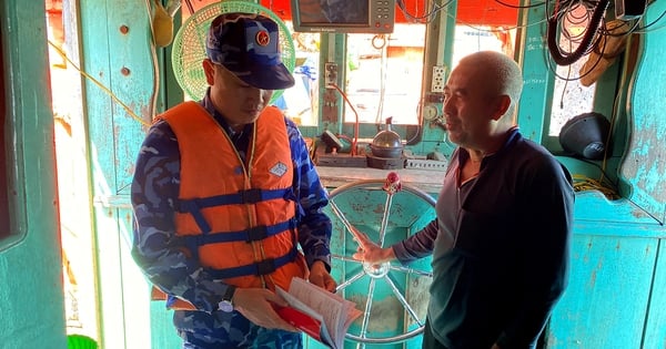 Coast Guard escorted a fishing boat to Phu Quoc for processing.