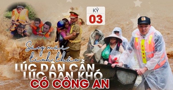 Sáng mãi tinh thần ‘Lúc dân cần, lúc dân khó, có công an’