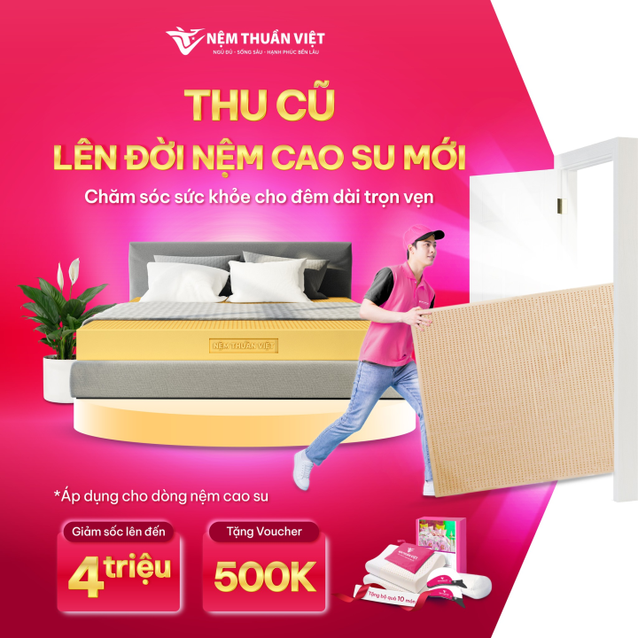 Thuan Viet Mattress กำลังดำเนินการโครงการเปลี่ยนที่นอนยางเก่าเป็นใหม่