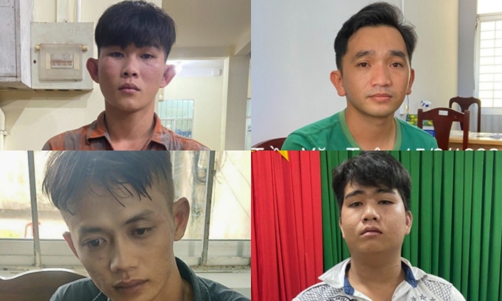 Kien Giang : Arrestation d'un groupe de personnes qui ont utilisé des armes pour mettre en scène une scène visant à arrêter des personnes et à les forcer à rédiger des documents de dette - 1