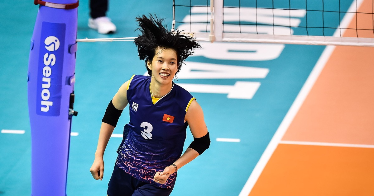 Volleyball star Tran Thi Thanh Thuy has a new destination