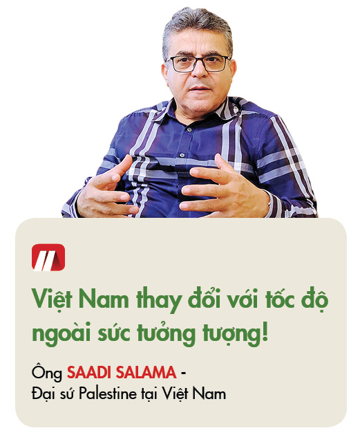 Ông Saadi Salama - Đại sứ Palestine tại Việt Nam: Một người Việt Nam, "quê" ở Hà Nội và là "giai phố cổ" - Ảnh 3.