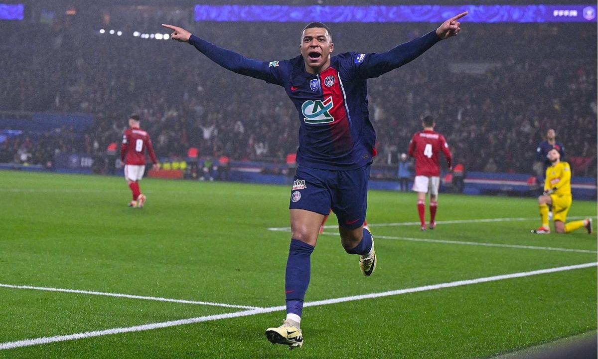 Mbappe នាំ PSG ទៅកាន់វគ្គ 1/4 ផ្តាច់ព្រ័ត្រនៃ French Cup