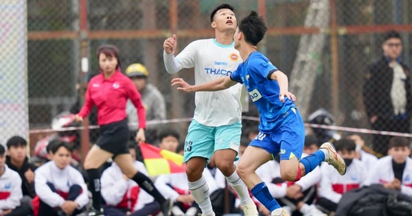 Before the 'group final' match, the striker of Bac Ninh University of Sports was most afraid of this player of Thuy Loi University.