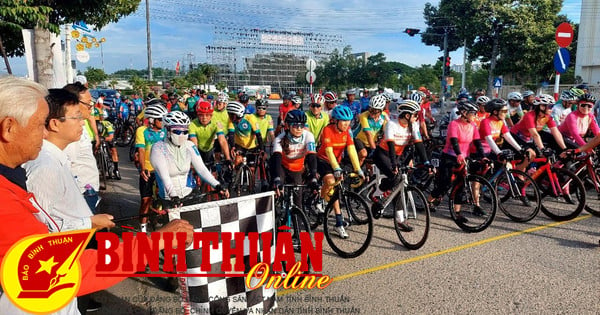 Gần 200 cua rơ tranh giải xe đạp phong trào Ninh Thuận