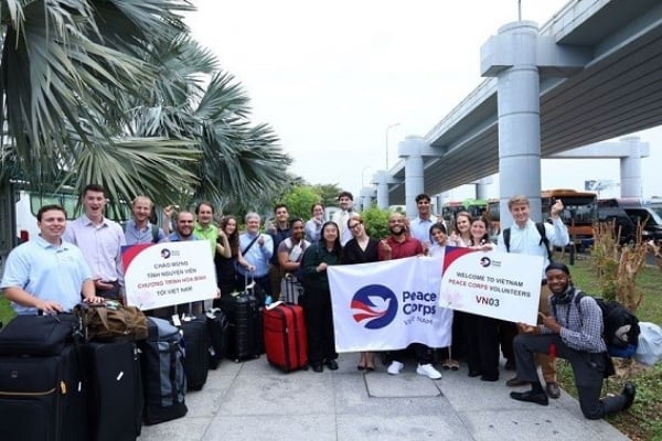 Le Vietnam accueille la plus grande cohorte de volontaires du Peace Corps jamais formée