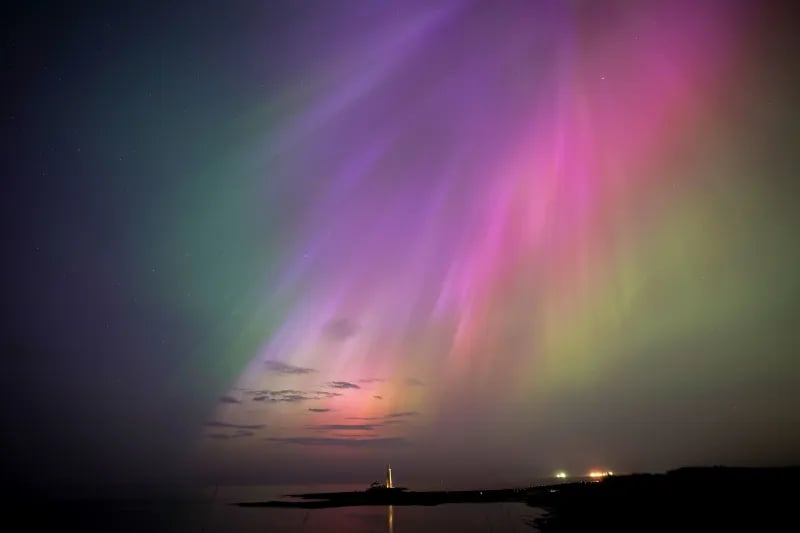 Una tormenta solar inusualmente poderosa está a punto de golpear la Tierra. Imagen 1