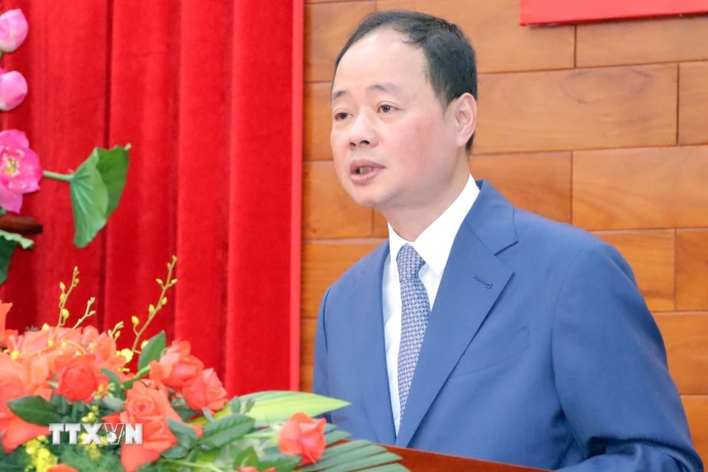 Herr Tran Hong Thai ist für die Amtszeit 2021–2026 Vorsitzender des Volkskomitees der Provinz Lam Dong. (Foto: Chu Quoc Hung/VNA)