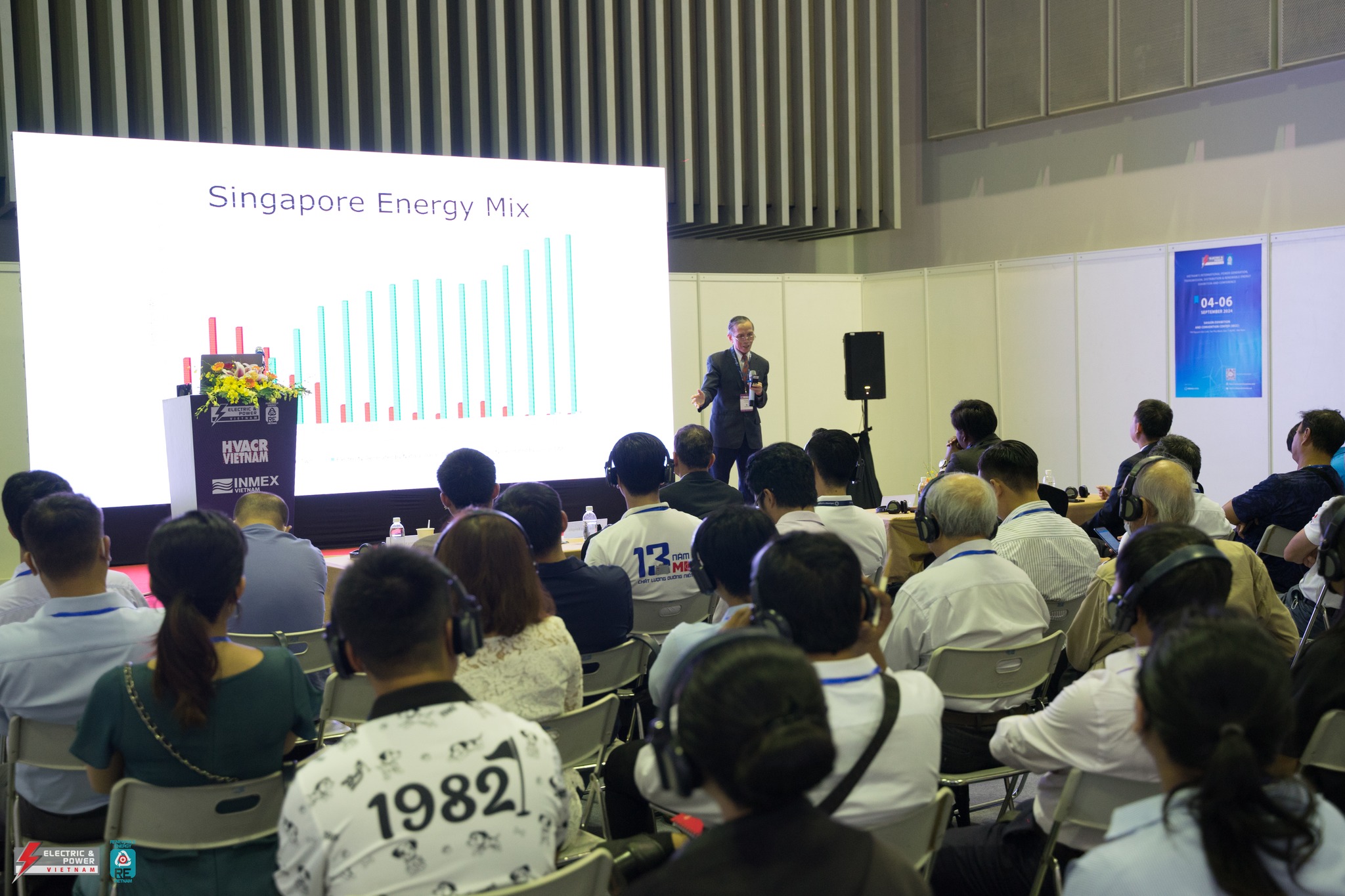 Electric & Power Vietnam ist eine internationale Fachausstellung für die Elektrizitäts- und erneuerbare Energiebranche, die alle zwei Jahre in Ho-Chi-Minh-Stadt stattfindet (Foto: Electric & Power Vietnam 2022)