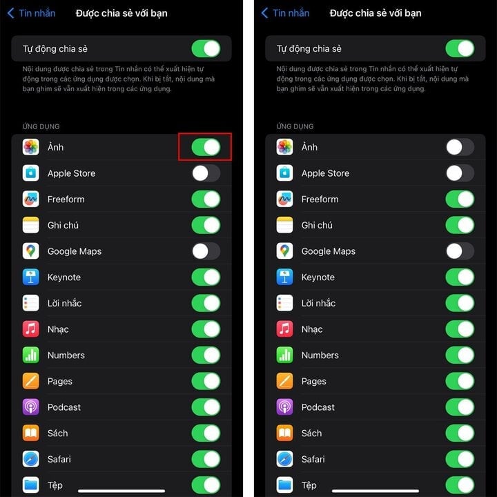 iMessage から iPhone アルバムに写真を保存するのをブロックする方法 - 2