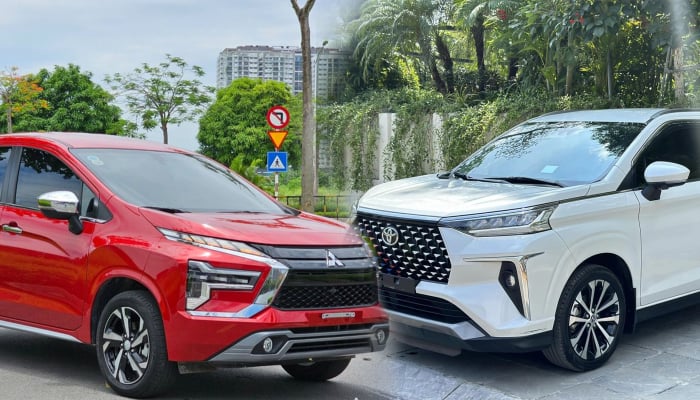 Las ventas del Mitsubishi Xpander superan con creces al Toyota Veloz en el segmento de los monovolúmenes