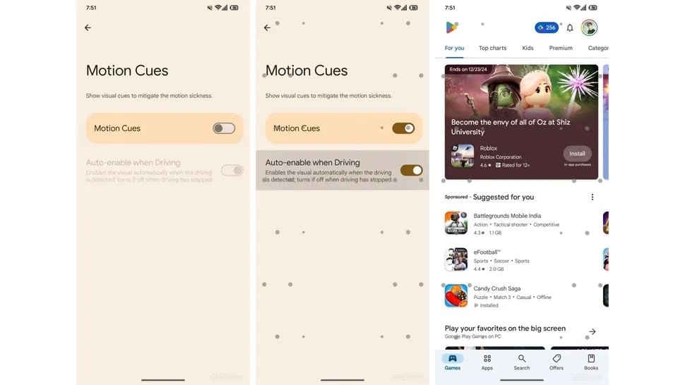 Android 'học hỏi' iOS 18, sắp ra mắt tính năng chống say xe- Ảnh 1.