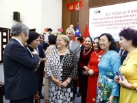 Nguyên Tổng thống Michelle Bachele dự lễ kỷ niệm 52 năm thiết lập quan hệ ngoại giao Việt Nam-Chile