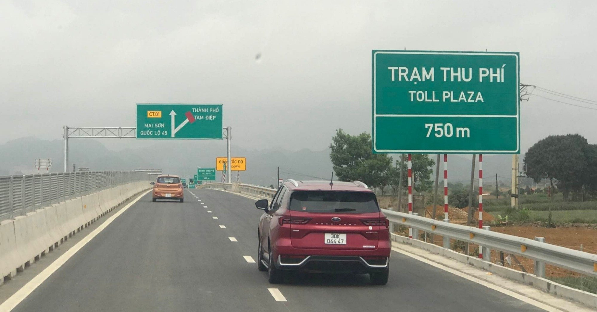 The highway has no emergency lane, Ninh Binh proposes to expand it to 6 lanes