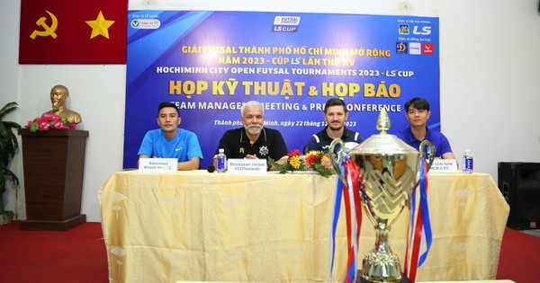 Grandes nombres de Tailandia y Malasia compiten en el Abierto de Futsal de Ciudad Ho Chi Minh 2023