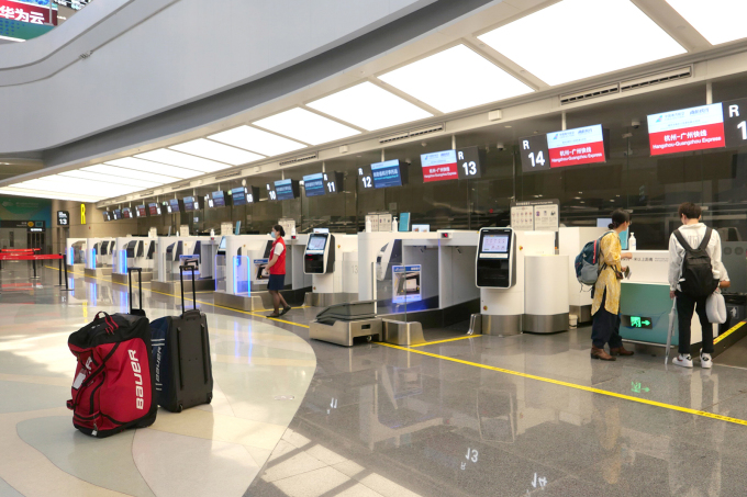 Xiaoshan International Airport in Hangzhou. Photo: Zheng Heng