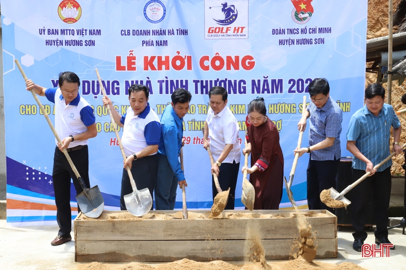 CLB Doanh nhân Hà Tĩnh phía Nam tổ chức nhiều hoạt động ý nghĩa ở Hương Sơn