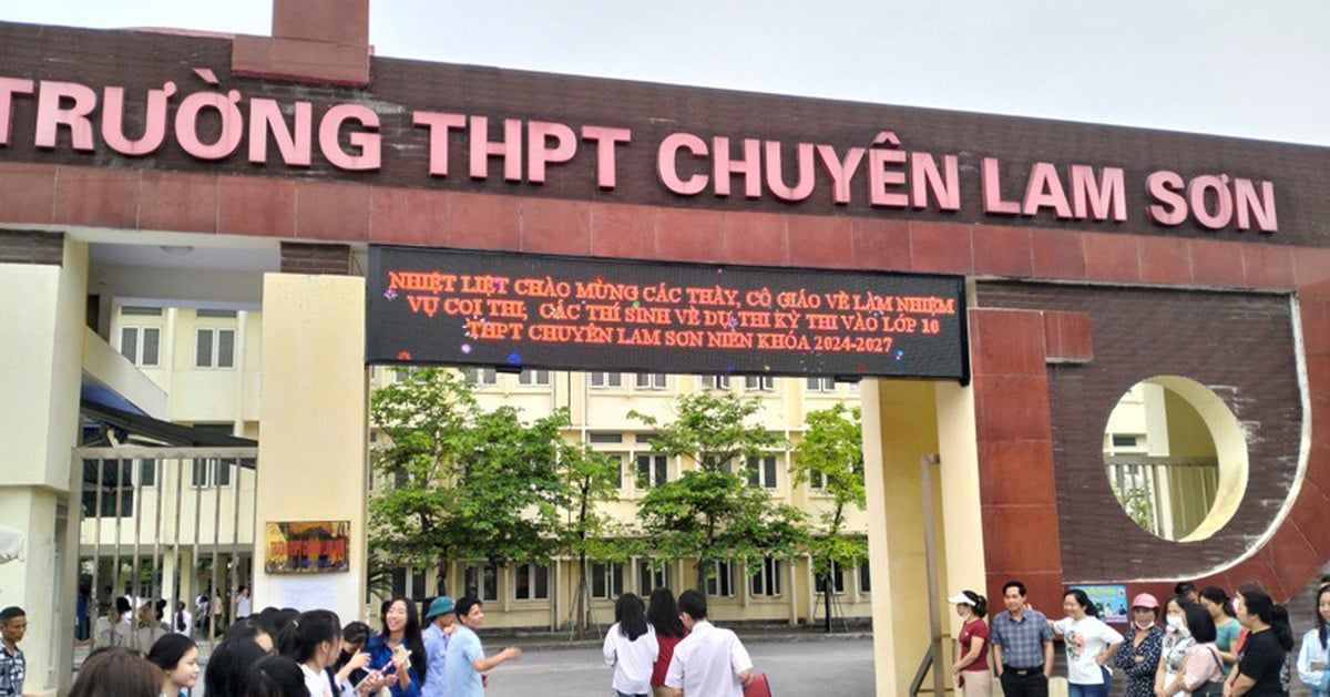 Le lycée pour surdoués de Lam Son va inscrire un cours de chinois.