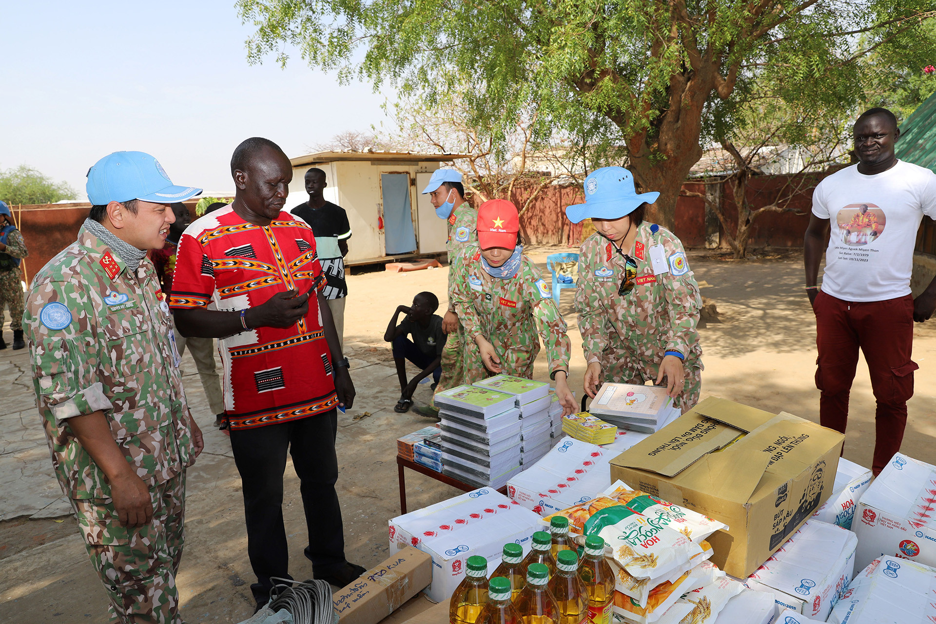 Ingenieros vietnamitas en África dejan una huella de orgullo mirando hacia Dien Bien