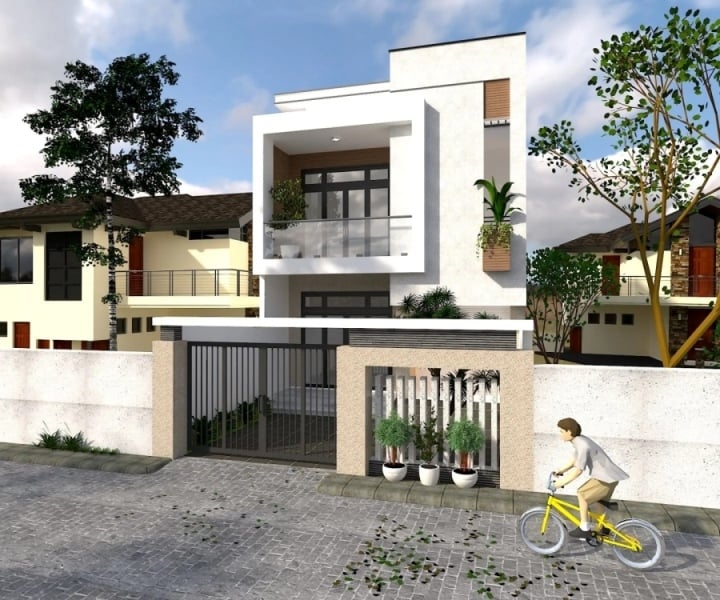 Consulte 10 modelos de casas rurales con techo plano, hermosas y económicas - 6