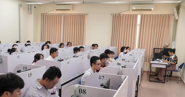 The assessment test of Ho Chi Minh City University of Education has many changes.