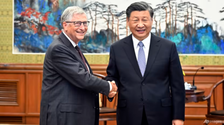 Chinese President Xi Jinping meets 'American friend' Bill Gates - 1