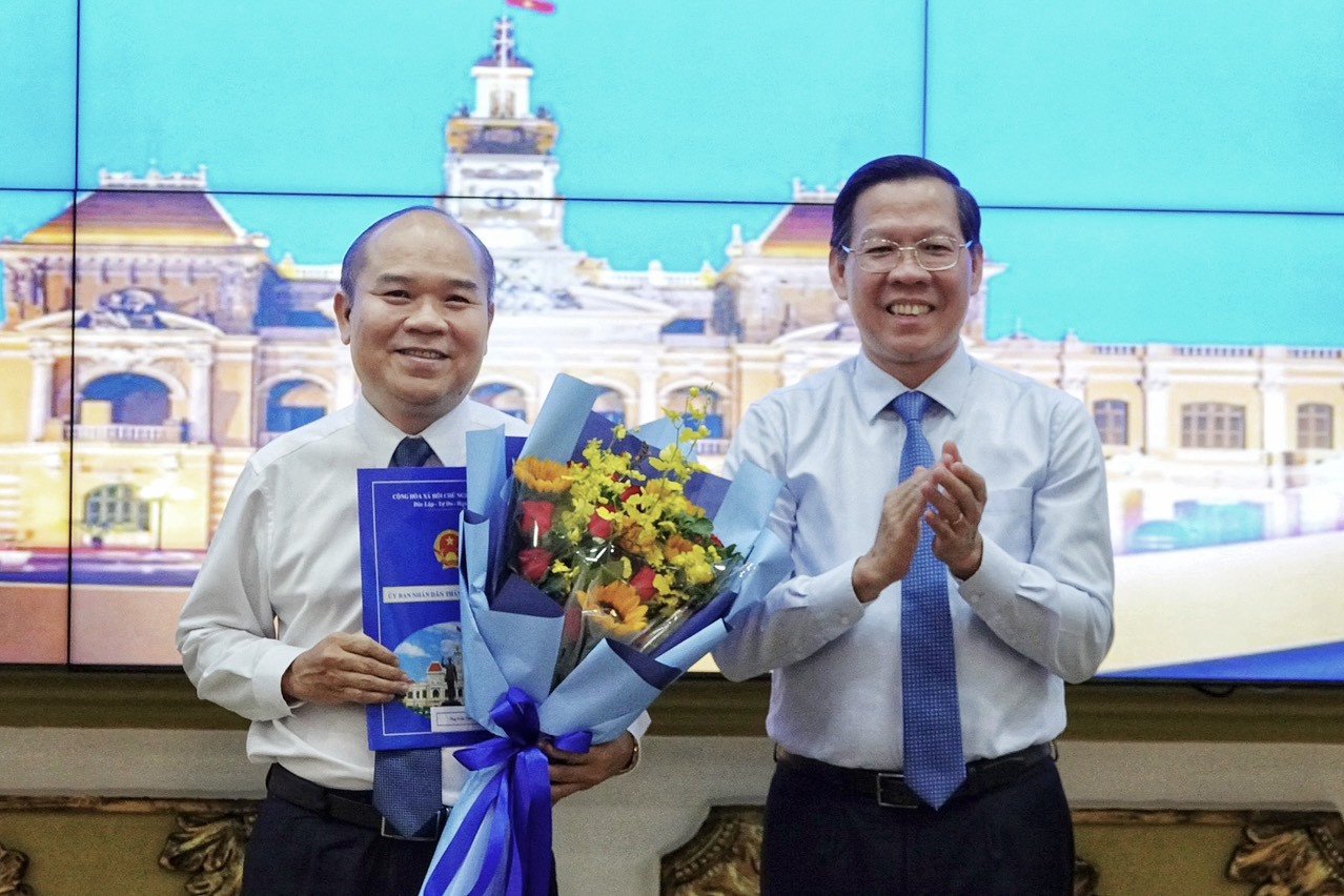 Ciudad Ho Chi Minh tiene un nuevo Inspector Jefe y Director del Departamento de Finanzas.