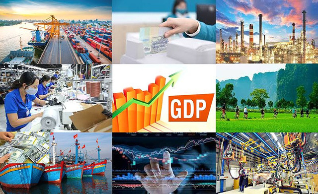 Période 2021-2030 : le taux de croissance moyen du PIB national est d'environ 70 % par an, figure 1