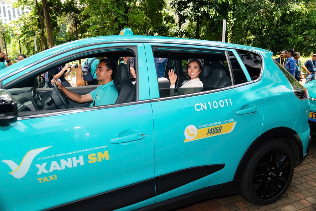 ក្រុមហ៊ុន Green SM បើកដំណើរការសេវាតាក់ស៊ីអគ្គិសនីនៅប្រទេសឥណ្ឌូនេស៊ី