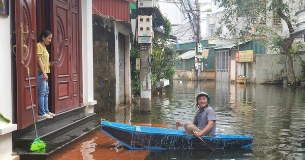 Hải Dương hoạt động trở lại bến xe khách Hải Tân, nhiều tuyến phố vẫn ngập