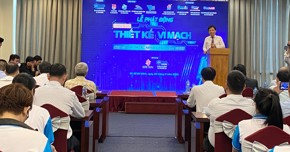 Phát động cuộc thi Thiết kế vi mạch cho đô thị thông minh lần 1 năm 2023