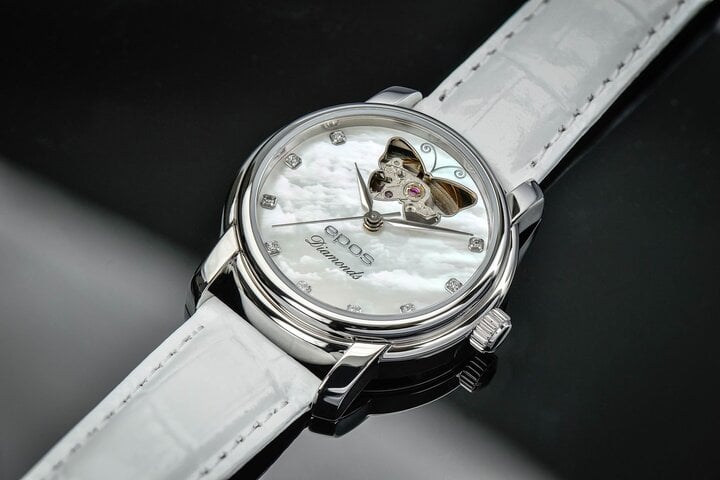 Epos Swiss watches from Switzerland with luxurious natural diamonds.